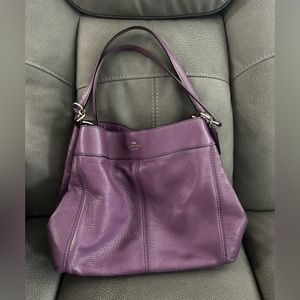 Vintage Purple Coach bag purse